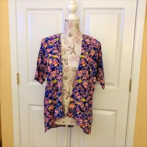 LuLaRoe Abstract Kimono